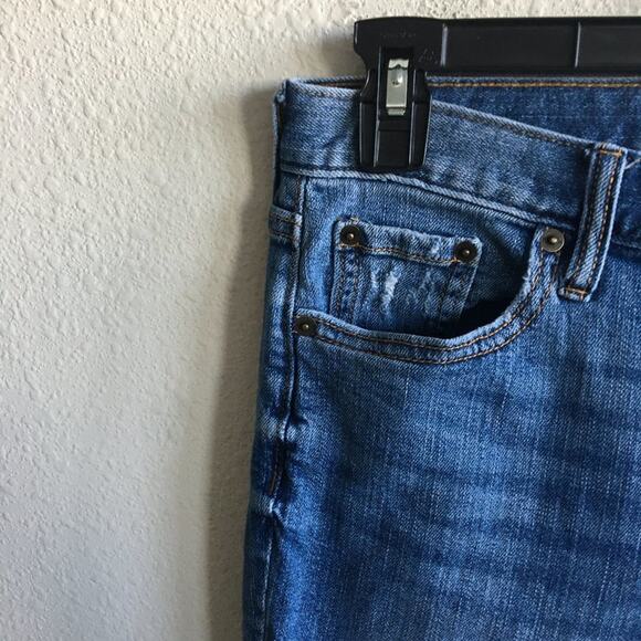 Banana Republic Women's Girlfriend Straight Leg Jeans Size 26 - Picture 4 of 10